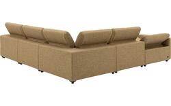 Goossens hoeksalon comoda geel stof - 8260252-goossens-comoda-bank-stof-geel-01