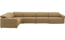 Goossens hoeksalon comoda geel stof - 8260255-gespiegeld-02