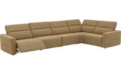 Goossens hoeksalon comoda geel stof - 8260255-goossens-comoda-bank-stof-geel-01