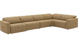 Goossens hoeksalon comoda geel stof - 8260255-goossens-comoda-bank-stof-geel-01