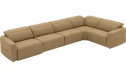 Goossens hoeksalon comoda geel stof - 8260255-goossens-comoda-bank-stof-geel-01