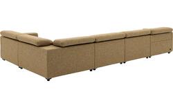 Goossens hoeksalon comoda geel stof - 8260255-goossens-comoda-bank-stof-geel-01