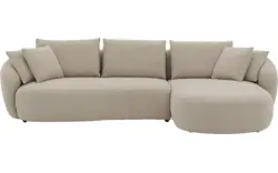 Stof gemeleerd fijn geweven beige