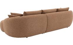 Goossens loungebank ava bruin stof - 8260296-gespiegeld-15