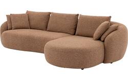 Goossens loungebank ava bruin stof - 8260296-gespiegeld-15