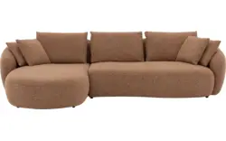 Goossens loungebank ava bruin stof - 8260296-goossens-ava-bank-stof-rood-01