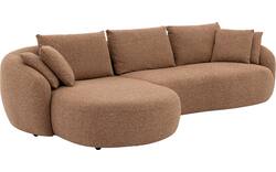 Goossens loungebank ava bruin stof - 8260296-goossens-ava-bank-stof-rood-01