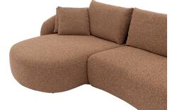Goossens loungebank ava bruin stof - 8260296-goossens-ava-bank-stof-rood-01