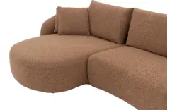 Goossens loungebank ava bruin stof - 8260296-goossens-ava-bank-stof-rood-01