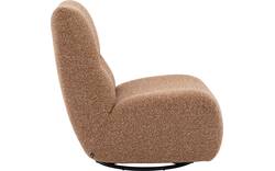 Goossens draaifauteuil ivy bruin stof - 8260344-goossens-ivy-fauteuil-stof-01
