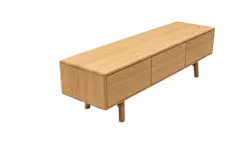 Goossens basic tv meubel emilie blank eiken - 8260423-goossens-basic-emilie-tv-meubel-eiken-blank-01