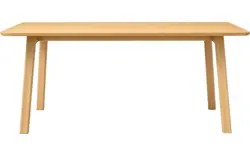 Goossens basic eettafel emilie blank eiken - 8260427-goossens-basic-emilie-eettafel-eiken-blank-02