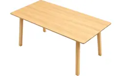 Goossens basic eettafel emilie blank eiken - 8260427-goossens-basic-emilie-eettafel-eiken-blank-01