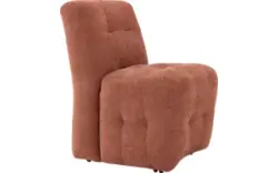 Goossens eetkamerstoel cloudy roze stof - 8260466-goossens-cloudy-eetkamerstoel-stof-roze-01