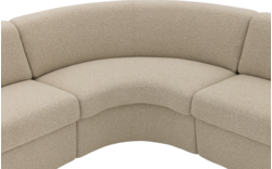 Goossens eetkamer hoeksalon florence beige stof - 8260604-goossens-florence-eetkamerstoel-stof-beige-01