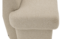 Goossens eetkamer hoeksalon florence beige stof - 8260604-goossens-florence-eetkamerstoel-stof-beige-01