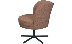 Goossens eetkamerstoel bologna bruin stof - 8260632-goossens-bologna-eetkamerstoel-stof-bruin-01