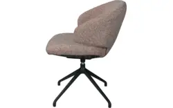 Goossens eetkamerstoel nena bruin stof - 8260651-goossens-nena-eetkamerstoel-stof-bruin-01