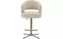 Goossens excellent barkruk roma beige stof - 8260655-goossens-excellent-roma-barstoel-stof-01