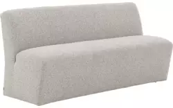 Goossens eetbank montana beige stof - 8260668-goossens-montana-eetkamerstoel-stof-beige-01