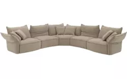 Goossens hoeksalon tess bruin stof - 8260736-goossens-tess-bank-stof-bruin-01