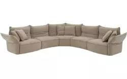 Goossens hoeksalon tess bruin stof - 8260736-goossens-tess-bank-stof-bruin-01
