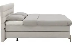 Goossens boxspring compleet quatro compleet beige stof - 8252829-goossens-quatro-boxspring-stof-01