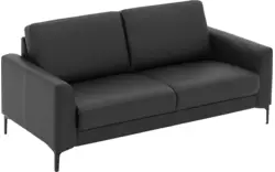 Goossens zitbank dallas zwart leer - 8260914-goossens-dallas-bank-leer-zwart-01