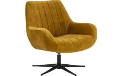 Goossens draaifauteuil kamille goud stof - 8260953-goossens-kamille-fauteuil-stof-15