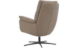 Goossens draaifauteuil finn bruin leer - 8261027-goossens-finn-fauteuil-leer-01