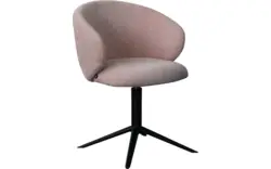 Goossens eetkamerstoel noomi roze stof - 8261249-goossens-noomi-eetkamerstoel-stof-roze-01